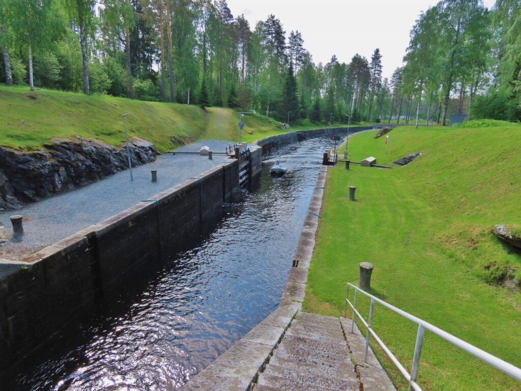 Entering First Lock