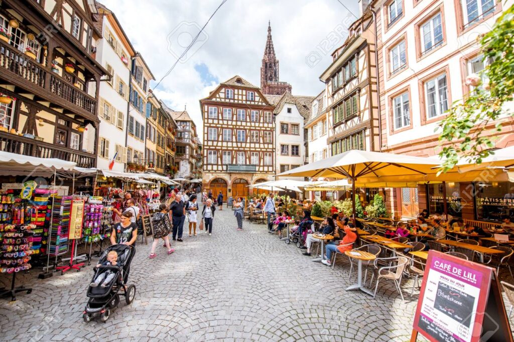 Strasbourg city in France