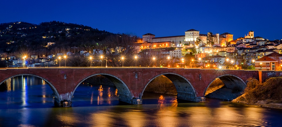 Moncalieri (torino) Night View