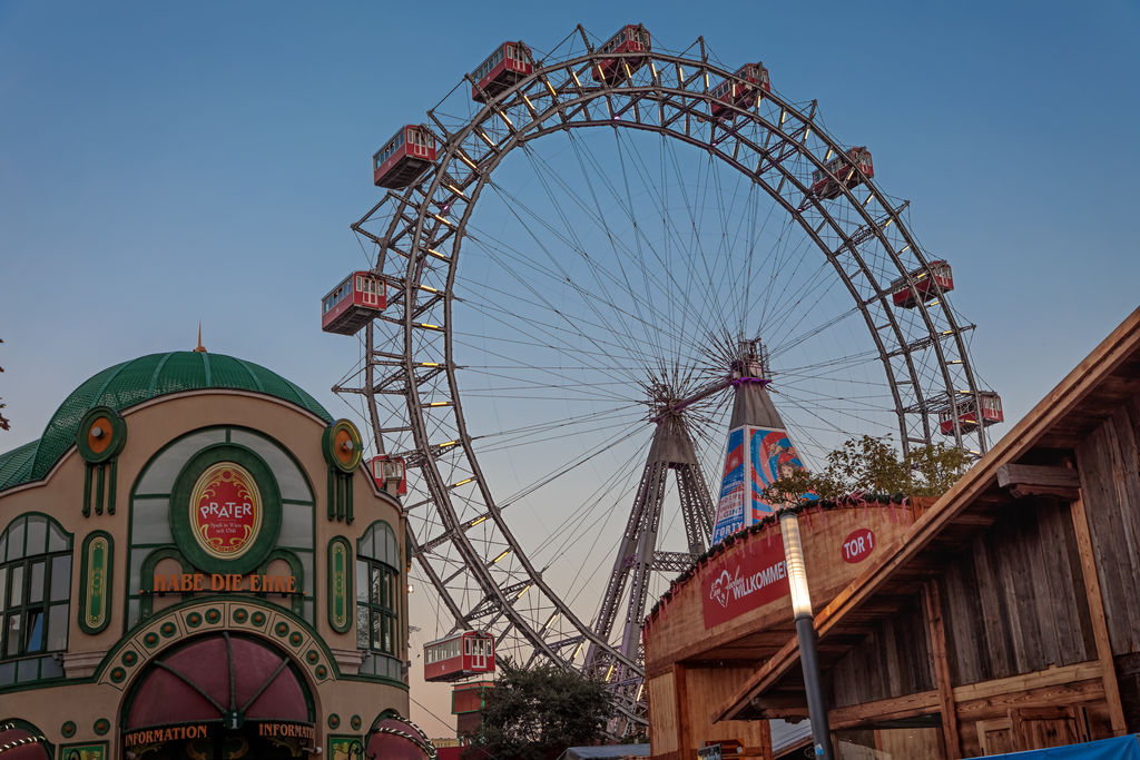 Ferris wheel in Vienna