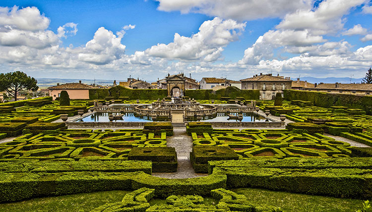 Villa Lante a Bagnaia, Viterbo, Lazio, Italy