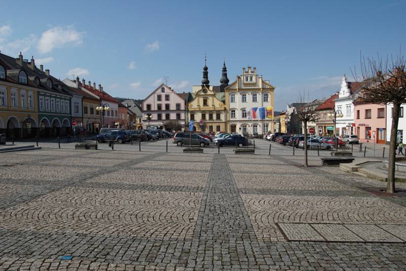 Česká Třebová - městská památková zóna - náměstí