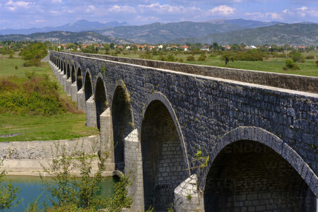 Montenegro, Niksic, Tsar's bridge Carev most